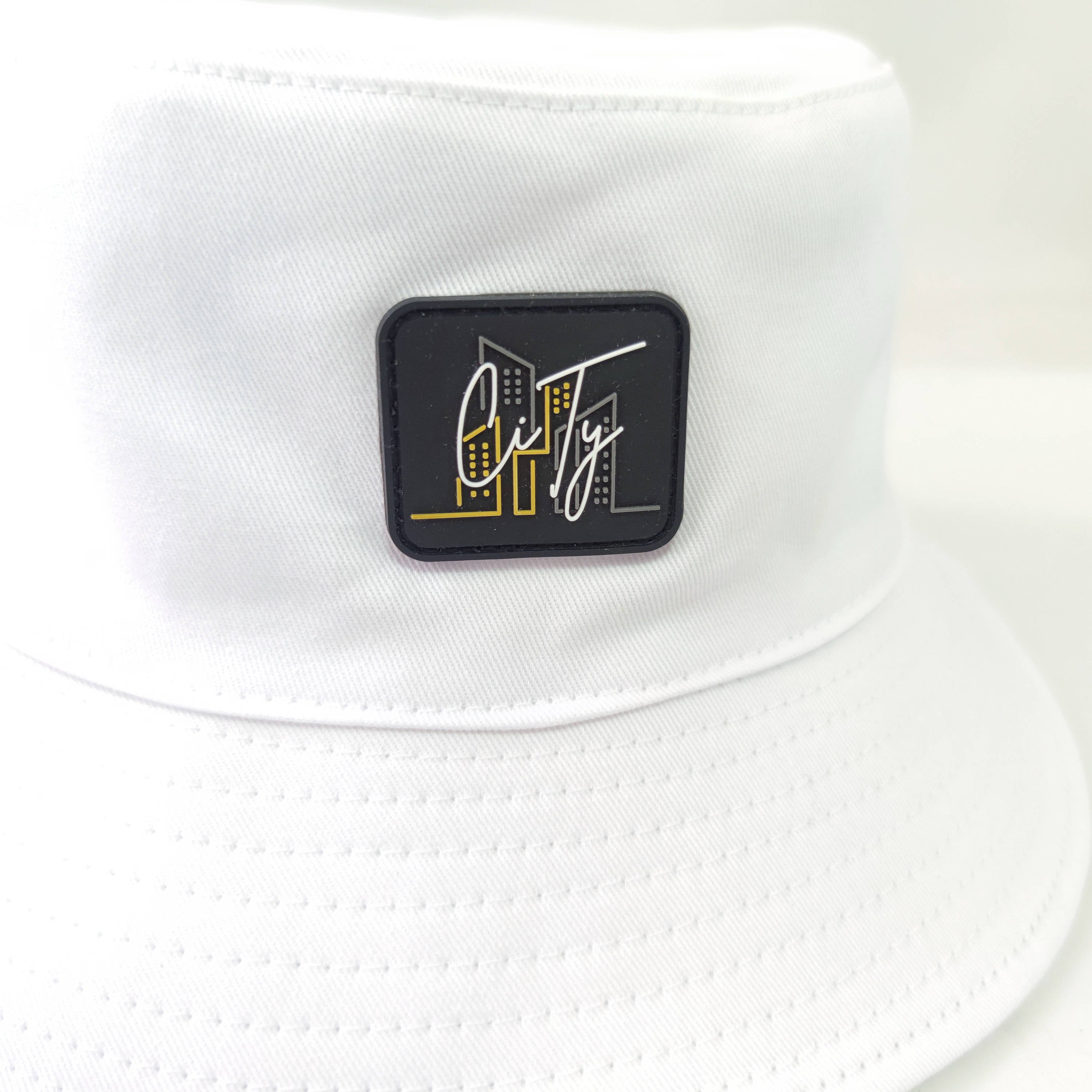 White Bucket Hat